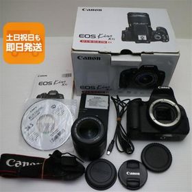 超美品 EOS Kiss X7i EF-S18-55 IS STM レンズキット ブラック 即日発送 一眼レフ Canon 本体 あすつく 土日祝発送OK