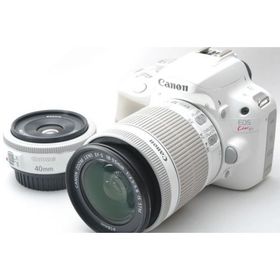 【中古】【1ヶ月保証】 キヤノン Canon EOS kiss X7 ダブルレンズキット ホワイト