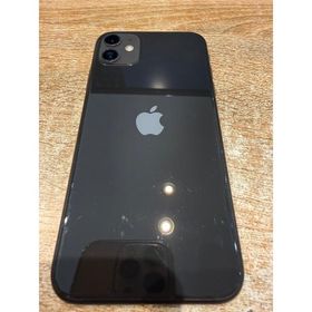 【中古正常品】iPhone11 256GB ブラック SIMフリー MWM72J/A A504