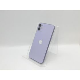 【中古】Apple docomo 【SIMロック解除済み】 iPhone 11 128GB パープル MWM52J/A【京都】保証期間１ヶ月【ランクC】