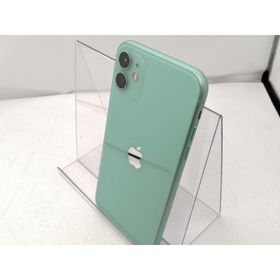 【中古】Apple 国内版 【SIMフリー】 iPhone 11 64GB グリーン MHDG3J/A（後期型番）【池袋東口】保証期間１ヶ月【ランクC】