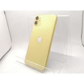【中古】Apple 国内版 【SIMフリー】 iPhone 11 64GB イエロー MWLW2J/A【川崎駅前】保証期間１ヶ月【ランクC】