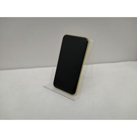 【中古】Apple au 【SIMロック解除済み】 iPhone 11 128GB イエロー MWM42J/A【仙台イービーンズ】保証期間１ヶ月【ランクC】