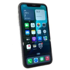 中古 Apple iPhoneXR 256GB ブラック MT0V2J／A SIMフリー ※液晶にホワイトスポット ※赤ロム保証あります