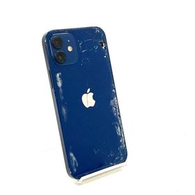 【最速発送】 iPhone 12 128GB ブルー au 白ロム【難有】 76%