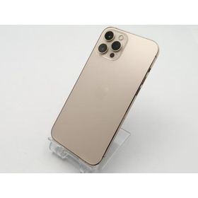 【中古】Apple docomo 【SIMロックあり】 iPhone 12 Pro Max 256GB ゴールド MGD13J/A【ECセンター】保証期間１ヶ月【ランクB】