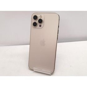 【中古】Apple 楽天モバイル 【SIMフリー】 iPhone 12 Pro Max 128GB ゴールド MGCW3J/A【ECセンター】保証期間１ヶ月【ランクB】