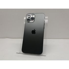 【中古】Apple SoftBank 【SIMロック解除済み】 iPhone 12 Pro Max 128GB グラファイト MGCU3J/A【川越クレアモール】保証期間１ヶ月【ランクC】