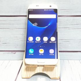 au Galaxy S7 edge SCV33 ホワイト [訳あり] 本体 白ロム SIMロック解除済み SIMフリー D148955