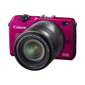 Canon EOS M2 EF-M18-55 IS STM レンズキット レッド 良品 動作確認済み 1ヶ月保証付 小型軽量 ミラーレス