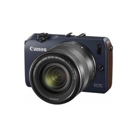 Canon ミラーレス一眼カメラ EOS M ダブルレンズキット EF-M18-55mm F3.5-5.6 IS STM/EF-M22mm F2 STM付属 ベイブルー EOSMBL-WLK