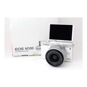 Canon キヤノン EOS M100 ホワイト レンズキット