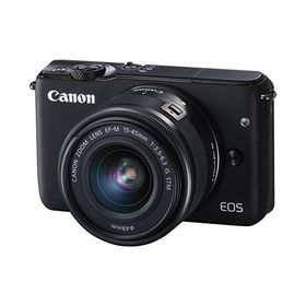 Canon EOS M10 レンズキット ブラック 良品 動作確認済み 1ヶ月保証付 小型軽量 ミラーレス