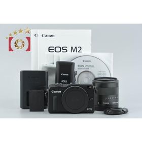 【中古】Canon キヤノン EOS M EF-M 18-55 IS STM レンズキット ブラック