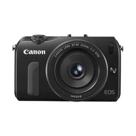 Canon ミラーレス一眼カメラ EOS M レンズキット EF-M22mm F2 STM付属 ブラック EOSMBK-22STMLK