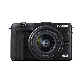 Canon EOS M3 レンズキット ブラック 良品 動作確認済み 1ヶ月保証付 小型軽量 ミラーレス
