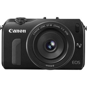 Canon EOS M レンズキット ブラック 良品 動作確認済み 1ヶ月保証付 小型軽量 ミラーレス
