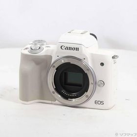 〔中古〕Canon(キヤノン) EOS Kiss M ホワイト〔258-ud〕