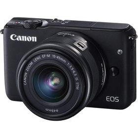 Canon EOS M10 レンズキット ブラック 良品 動作確認済み 1ヶ月保証付 小型軽量 ミラーレス