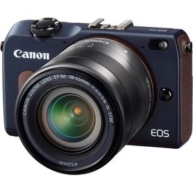 Canon EOS M2 EF-M18-55 IS STM レンズキット ベイブルー 良品 動作確認済み 1ヶ月保証付 小型軽量 ミラーレス