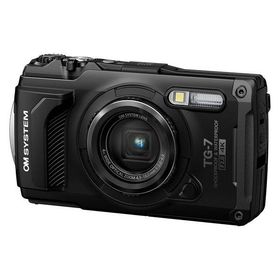 OMデジタルソリューションズ 防水防塵デジタルカメラ Tough TG-7 BK SDカード16GBセット BLK 16GB付set 1個（直送品）