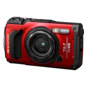 OM SYSTEM デジタルカメラ Ｔｏｕｇｈ ＴＧー７ （レッド） TG-7 RED 1本（直送品）