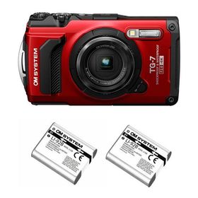 OMデジタルソリューションズ デジタルカメラ Tough TGー7RED+LIー92B バッテリーセット 1台