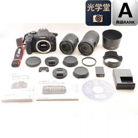 Canon EOS Kiss X8i 一眼レフ 18-55mm 55-250mm ダブルズーム デジタルカメラ キャノン