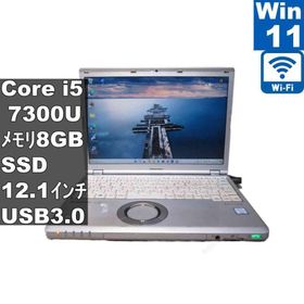 Panasonic Lets note CF-SZ6RDYVS【M.2 SSD搭載】 Core i5 7300U 【Windows11 Pro】 ／充電可／Wi-Fi／長期保証 [97300]
