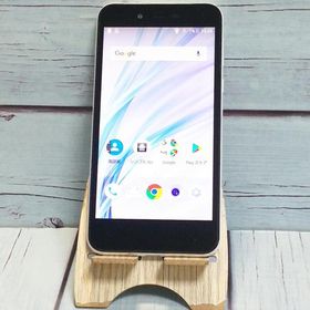 SHARP Softbank AQUOS sense basic 702SH ホワイト 本体 白ロム SIMロック解除済み SIMフリー B309860