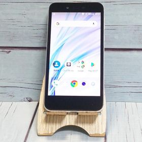 SHARP Softbank AQUOS sense basic 702SH ホワイト 本体 白ロム SIMロック解除済み SIMフリー B314068