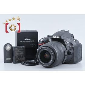 【中古】Nikon ニコン D5200 18-55 VR レンズキット ブラック