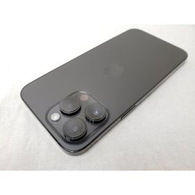 (中古)(Apple) iPhone14 Pro Max 256GB スペースブラック /MQ9A3J/A 【 SIMFREE】、au