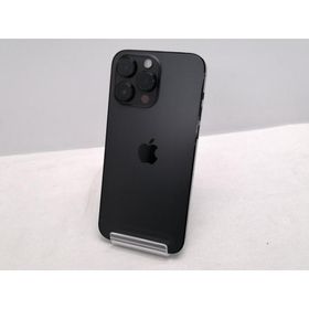 【中古】Apple au 【SIMフリー】 iPhone 14 Pro Max 128GB スペースブラック MQ963J/A【仙台駅東口】保証期間１ヶ月【ランクC】
