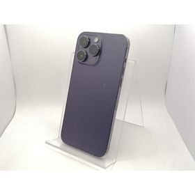 【中古】Apple SoftBank 【SIMフリー】 iPhone 14 Pro Max 1TB ディープパープル MQ9N3J/A【川崎駅前】保証期間１ヶ月【ランクC】
