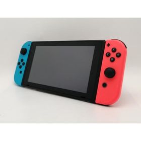 【中古】Nintendo Switch 本体 Joy-Con(L) ネオンブルー/(R) ネオンレッド HAD-S-KABAA 【2019年8月】【津田沼】保証期間１ヶ月【ランクC】