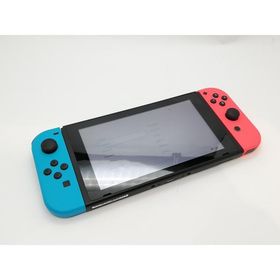 【中古】Nintendo Switch 本体 Joy-Con(L) ネオンブルー/(R) ネオンレッド HAD-S-KABAA 【2019年8月】【府中ル・シーニュ】保証期間１ヶ月【ランクB】
