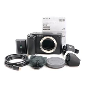 SONY VLOGCAM ZV-E1 ボディ ブラック ミラーレス一眼カメラ ソニー