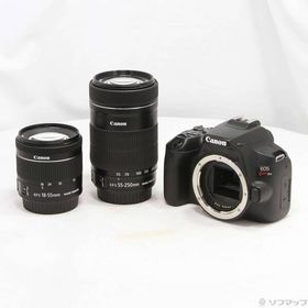 〔中古〕Canon(キヤノン) EOS Kiss X10 ダブルズームキット ブラック〔297-ud〕