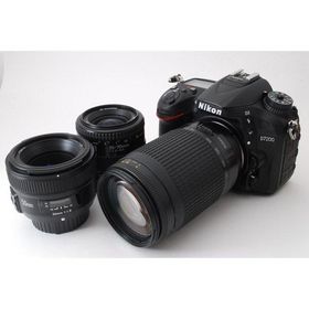 Nikon D7200 トリプルレンズセット 美品 動作確認済み 1ヶ月保証付 高性能