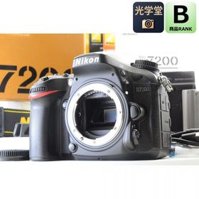 Nikon D7200 24.2MP デジタル 一眼レフ カメラ ボディ 元箱付 ニコン S/N: 2005305