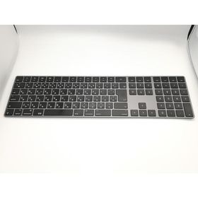 【中古】Apple Magic Keyboard（2018/テンキー付き/A1843） - 日本語（JIS） スペースグレイ MRMH2J/A【那珂川】保証期間１週間