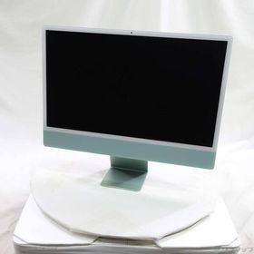 〔中古〕Apple(アップル) iMac 24-inch Late-2023 MQRP3J／A Apple M3 8コアCPU_10コアGPU 8GB SSD512GB グリーン 〔macOS v15.7.9〕〔258-ud〕