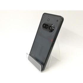 【中古】NOTHING 国内版 【SIMフリー】 Nothing Phone (3a) ブラック 12GB 256GB【戸塚】保証期間１ヶ月【ランクC】