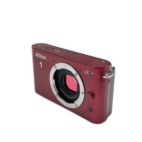 Nikon◆デジタル一眼カメラ Nikon 1 J2 標準ズームレンズキット [レッド]//