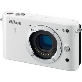 Nikon 1 J2 ホワイト ボディ 良品 動作確認済み 1ヶ月保証付 小型軽量 ミラーレス