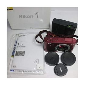 Nikon 1 J2 レッド ボディ 良品 動作確認済み 1ヶ月保証付 小型軽量 ミラーレス