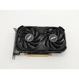 【中古】MSI GeForce RTX 4060 VENTUS 2X BLACK 8G OC RTX4060/8GB(GDDR6)【大宮東口】保証期間１週間