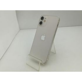 【中古】Apple docomo 【SIMロック解除済み】 iPhone 12 mini 128GB ホワイト MGDM3J/A【大須】保証期間１ヶ月【ランクC】