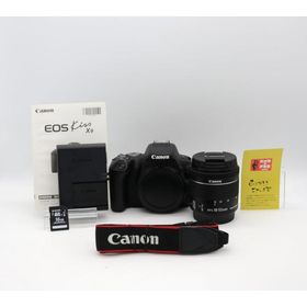 Canon デジタル一眼レフカメラ EOS Kiss X9 ブラック レンズキット EF-S18-55 F4 STM付属 KISSX9BK-1855F4ISSTMLK